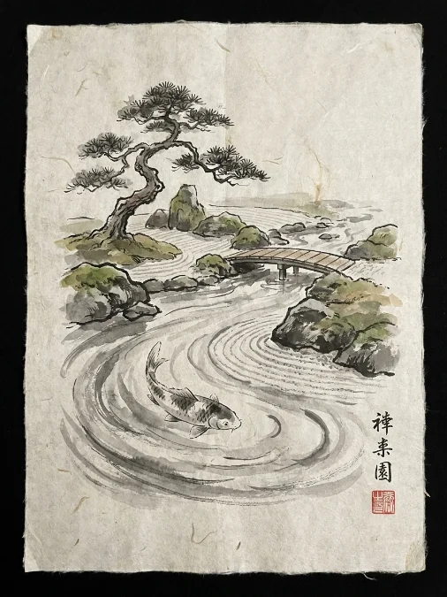 Zen Koi Pond